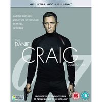James Bond-The Daniel Craig Collection (4K Ultra-HD + Blu-Ray) [Edizione Regno Unito] [Import]