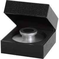 Dynavox Stabilisateur PST330 en Aluminium pour Platine Disque Vinyle,Poids 330 g,Revêtement Carbone,Coloris argenté