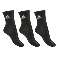 Chaussettes de sport - ADIDAS - Mixte - 3 paires - Noir