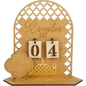 Calendrier de l'Avent 2023 du Ramadan – 30 jours en bois pour l'Aïd Mubarak  – Calendrier de l'Avent à faire soi-même – Calendrier de l'Avent