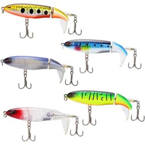 LEURRE DE PÊCHE Lot de 5 leurres de pêche Whoppers Plopper Leurres