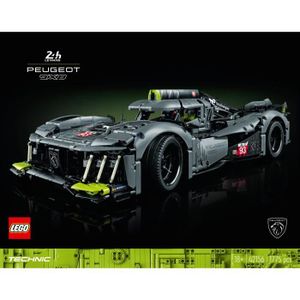 ASSEMBLAGE CONSTRUCTION LEGO Technic Peugeot 9X8 24H Le Mans Hybride Hypercar (42156)