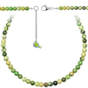 Lot De Colliers Et Bijoux En Jade - Pierres Naturelles - Occasion - Parure Complète