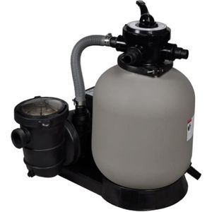 pompe filtre a sable et particule 10200 l h avec pompe piscine nettoyage cdiscount jardin