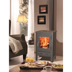 poele a bois e 12 cdiscount bricolage
