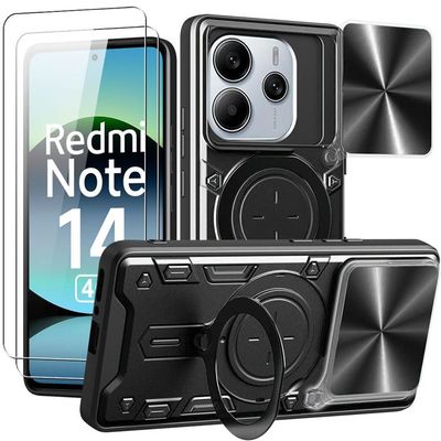 Coque Noire Taperso Pour Redmi Note 15 PRO PLUS 5G Avec Motif Bouddha Et Mosaique