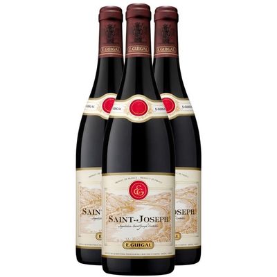 Saint-Joseph - Rouge 2020 - Maison Guigal - Vin Rouge de la Vallée du Rhône (3x75cl)
