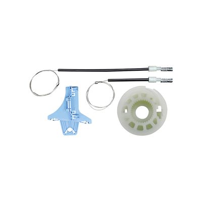 Kit Réparation Lève-vitre Avant Gauche VW Transporter T5 (2003-2009) - Compatible Référence OEM 7H0837753B - Pièces Acier Renforcé - 5