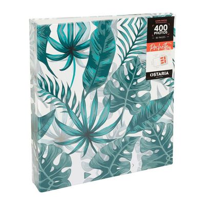 Hama Grand Album Froissé 30x30 Cm, 80 Pagine Bianche In Carta Di Bambù, Per Scrapbooking E Ricordi