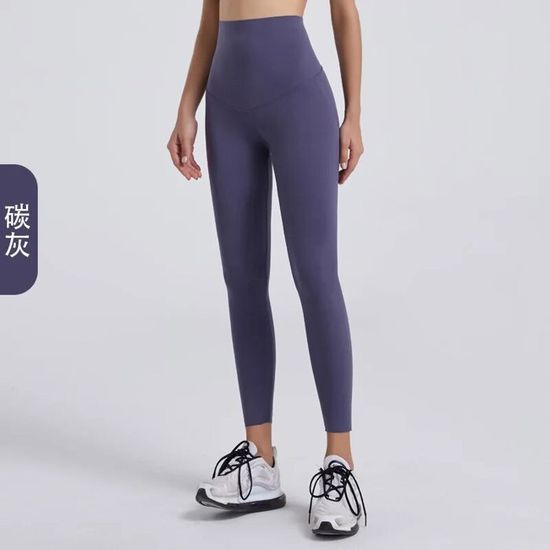 Legging Femme Hiver Doublure Polaire Chaud Taille Haute Élastique Noir