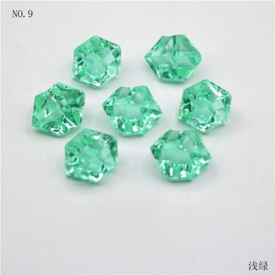 Yaomiao 4000 Pièces Bling Diamant en Acrylique Gemme Cristaux de Dispersion de Table 3 mm, 6 mm, 10 mm Décorations de Table pour Remplissage de Vase Noël Mariage Fête d'anniversaire (Noir