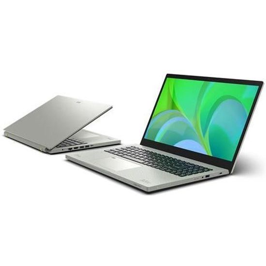 PC portable Acer Aspire Vero AV15-51-56GD 15,6" FHD Intel Core i5  1155G7 16 Go RAM DDR4 512 Go SSD Intel Iris Xe - Aspire Vero AV15-51-56GD