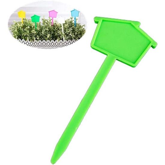 50 étiquettes De Jardin Extérieur - Marqueurs Plantes Potager 15cm Résistants Aux Intempéries - Idéal Pour Semis, Fruits Et Herbes