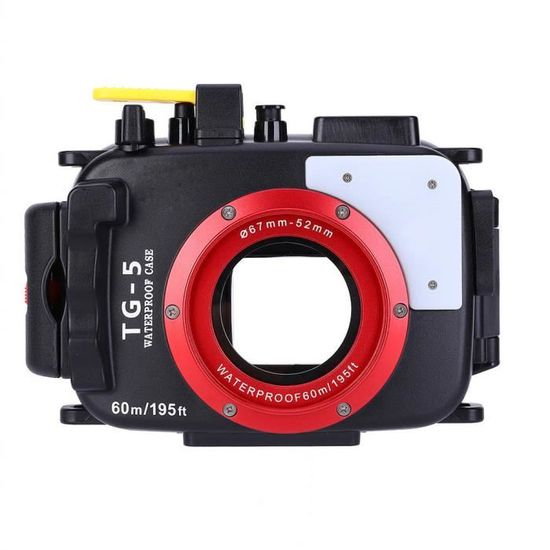 Olympus TG6 avec caisson Olympus PT-056 et carte SD 16Go