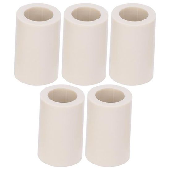 Embout Queue Billard Lot De 10 Embouts Durs Pour Queues De Billard - Diamètres 10, 11, 12, 13 Mm, Couleur Blanc Embouts Billard Durs