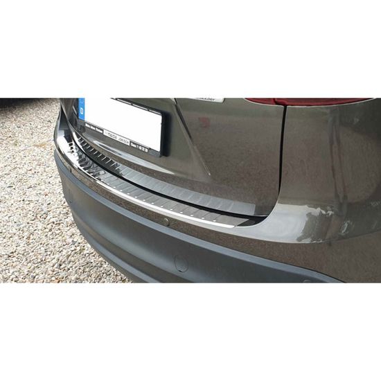 Protection Seuil De Coffre Pour Skoda Superb Kombi (2015-2025) - Inox Chromé, Autocollant, Anti-Rayures