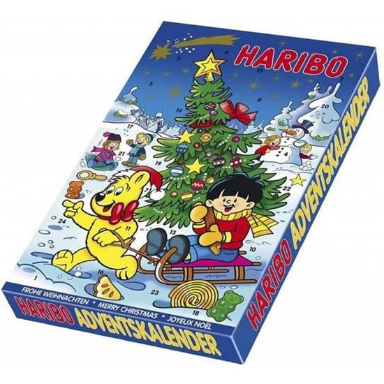 Haribo Calendrier de l'Avent 300g - Calendrier de Noël - Cdiscount Au