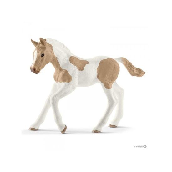 Figurine Schleich Poulain Paint Horse - SCHLEICH - Jouet - Enfant - Intérieur - Noir