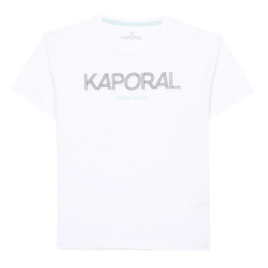 T-shirt Kaporal Pax Garçon - 100% Coton Basique Et Confortable