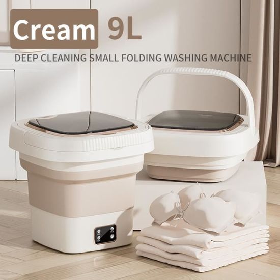 Machine à laver portable editam 9l mini laveuse pliable mini avec essoreuse  pour sous-vêtements - DIAYTAR SÉNÉGAL