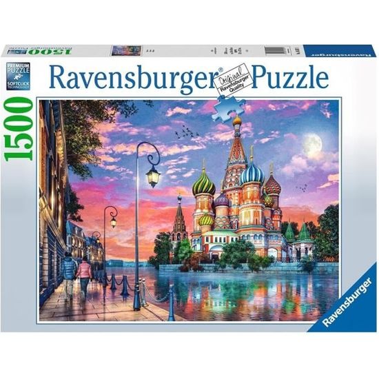 Puzzle 1500 pièces - Ravensburger - Moscou - Paysage et nature - Adulte - Multicolore