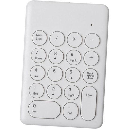 Clavier Numérique Bluetooth 22 Touches - Pavé Numérique Portable Pour PC, Ordinateur Portable
