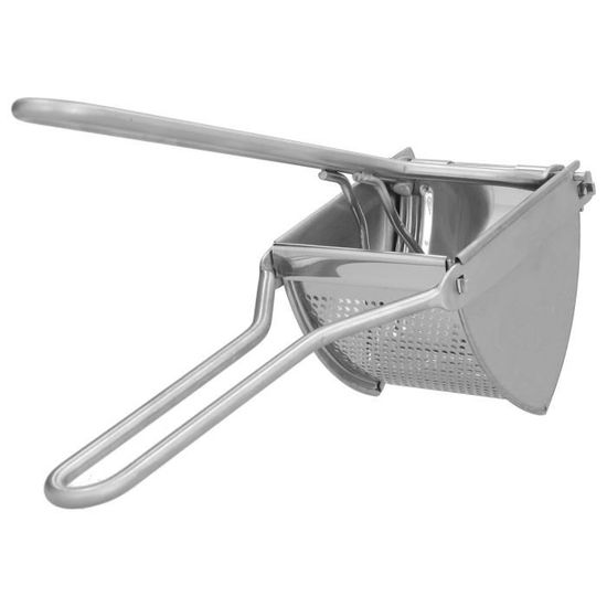 Presse-purée Manuel 2 Pièces Inox - Pour Pommes De Terre, Légumes Et Fruits