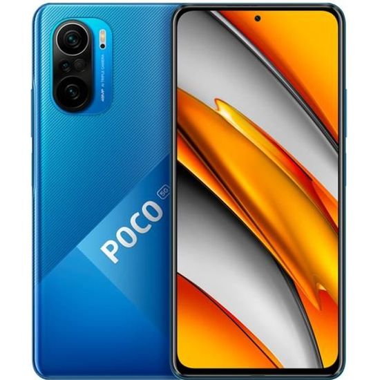 Xiaomi Poco F3 - Bleu Océan - 6Go RAM - 128Go - 5G