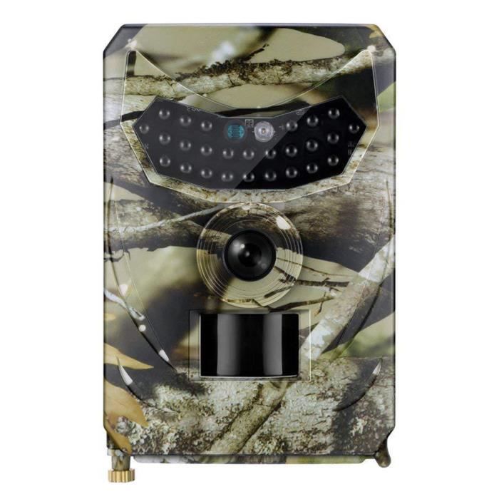 Caméra de jeu de chasse Caméra de suivi 1080P Vision nocturne étanche 12MP sans batterie