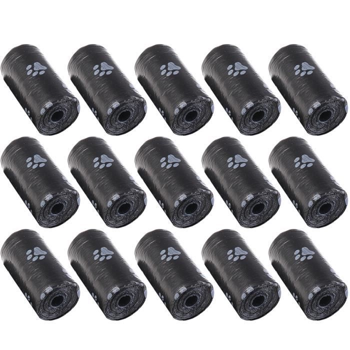 15 rouleaux mode griffe impression jetable nouveau animal de compagnie SAC DE PROPRETE - RAMASSE CROTTE - DEJECTION - EXCREMENTS