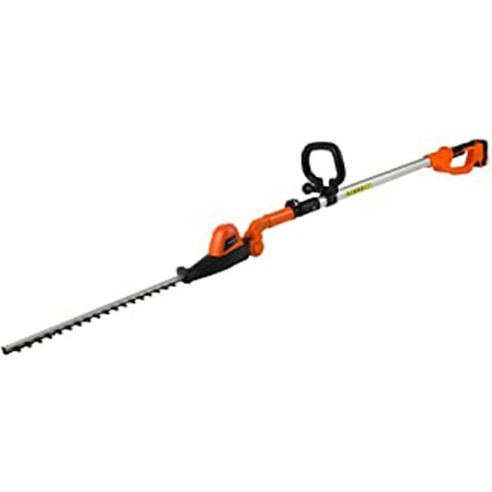 Qc905 Taille-Haie Télescopique Sans Fil-Batterie 20V Li-Ion-Tête Ajustable-Longueur De Coupe 41Cm