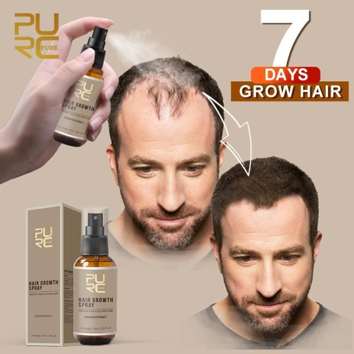 ABU4 PURC Hair Growth Spray Oil For Hair Fast Growing Loss Treatment Thinning Preventing Hair Care Products 30ml for Men Women