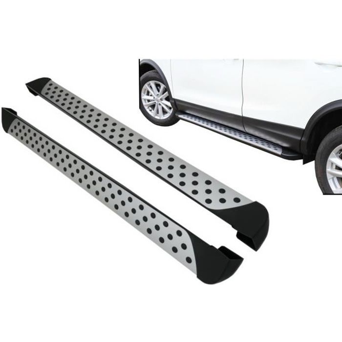Marchepieds Marches latérales pour Nissan Qashqai SUV J11 2014-2016