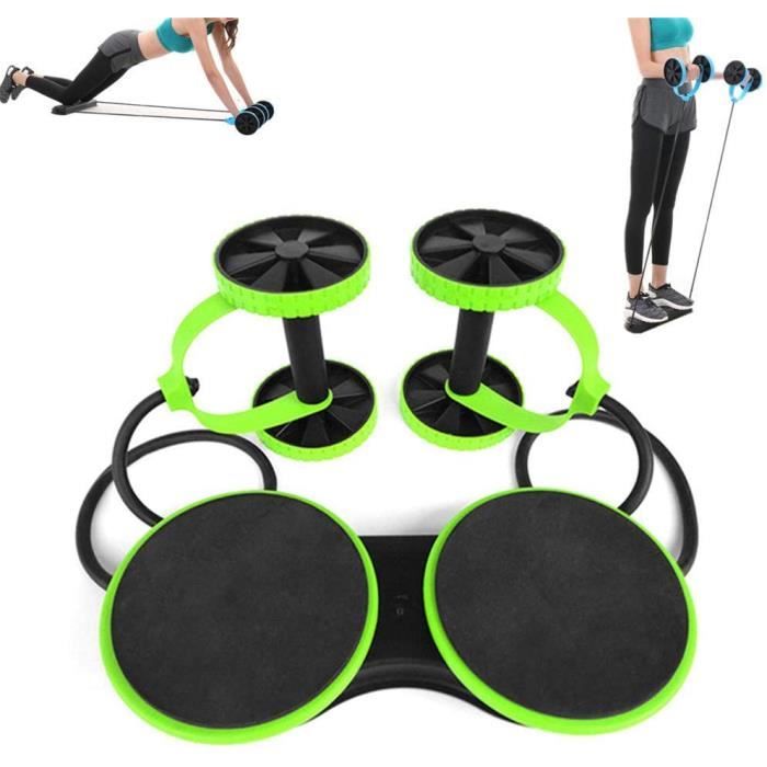 roulette abdo roue a abdos ab formateur matériel de gymnastique pour les hommes à la maison équipement de fitness à domicile estom
