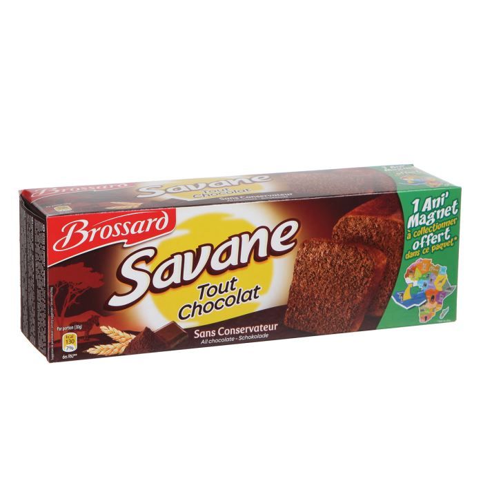 Savane tout chocolat 300g Brossard