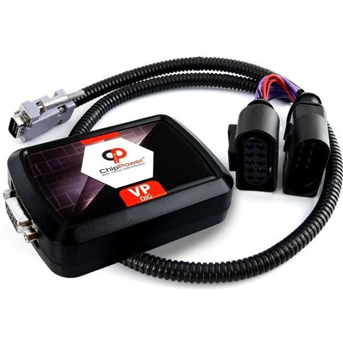 Boitier Additionnel pour VW GOLF Mk4 IV 1.9 TDI 66 kW 90 CV 1997-2005 Power Chip Tuning Box Diesel VP DIG