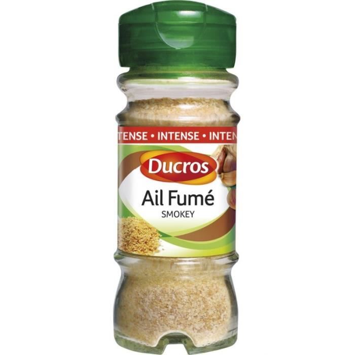DUCROS - Ail Fumé Saveur Fumée 48G - Lot De 4