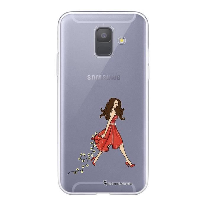 Coque Samsung Galaxy A6 2018 360 intégrale transparente Réveillon de Noel Ecriture Tendance Design La Coque Francaise