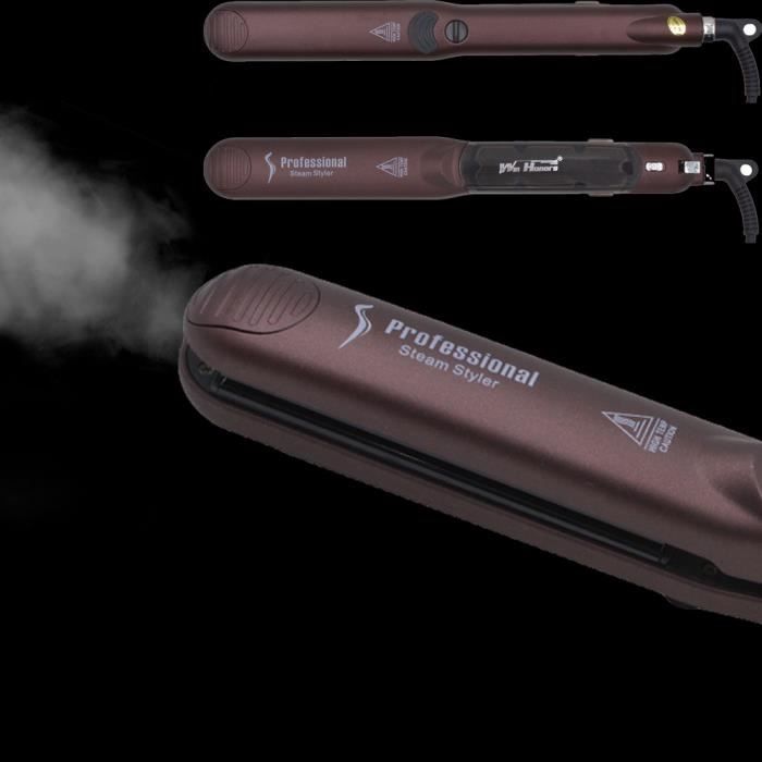 2018 NOUVEAU Fer à Lisser Fer à Cheveux en Fer à Lisser Fer à Lisser avec Fonction Vapeur de Vapeur Fers à Lisser