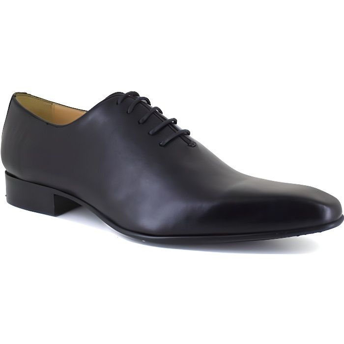 Richelieu J.Bradford Cuir Noir JB-LOVISA - Couleur - Noir