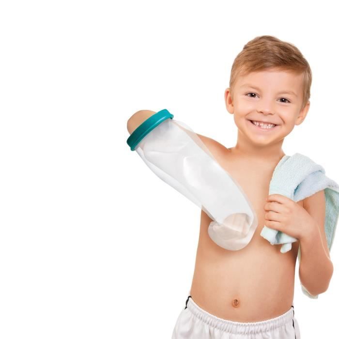 Housse Protect douche avant bras Enfant Mixte NOVOLIFE NL-12120 - Etanche - Protection pour plâtre en polypropylène