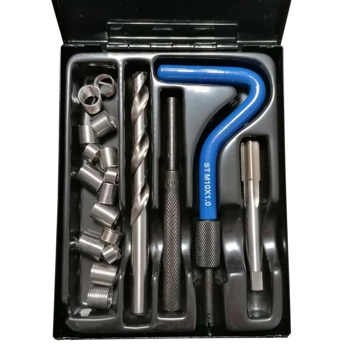 KIT FILETS RAPPORTÉS M 10 x 100 Type HELICOIL - 15 FILETS INCLUS