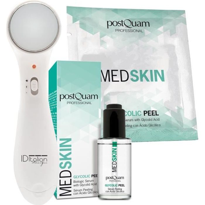 PACK Soin du Visage à l’Acide Glycolique : Sérum Biologique + Patch Biologique + Masseur Facial Anti-rides Gratuit - POSTQUAM