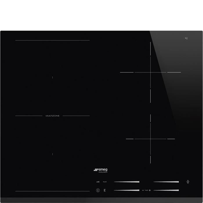 Smeg SI1M7643B, Intégré, Plaque avec zone à induction, Verre-céramique, Noir, 2500 W, 14,5 cm
