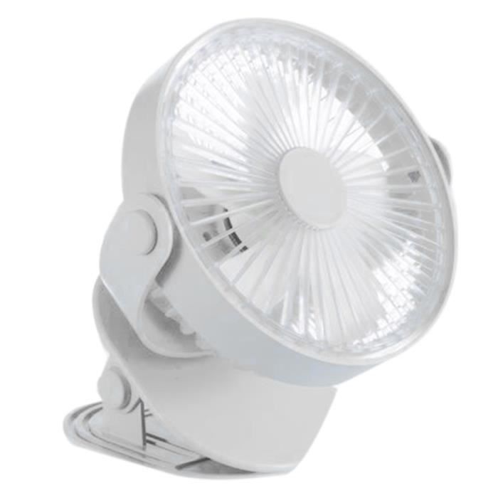 Blanc Grand Vent Accueil Clip Ventilateur 4000 MAh Grande Puissance ÉTudiant Dortoir Ventilateur Creative Bureau Bureau Ventilateur