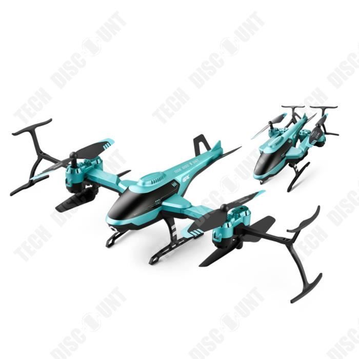 TD® Avion télécommandé V10 hélicoptère garçon jouet résistant aux chutes avion chargeant la photographie aérienne drone à quatre axe