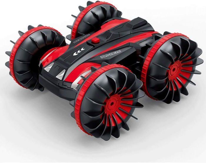 Voiture de course Mini télécommandée étanche - Voiture amphibie pour l' extérieur Voiture de course Mini télécommandée étanche - Voiture amphibie pour l' extérieur