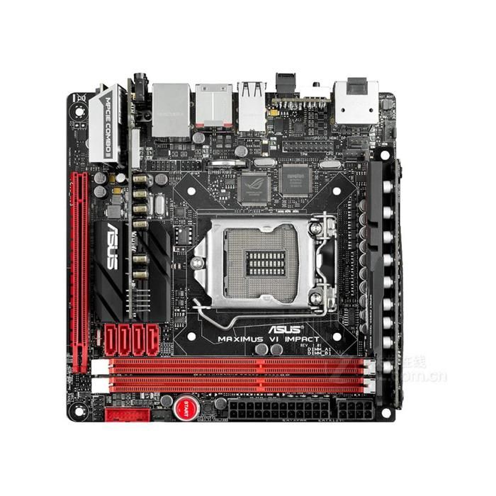Carte mère ASUS Maximus VI Impact Intel Z87 LGA 1150 2xDDR3 32GB Mini-ITX - Asus