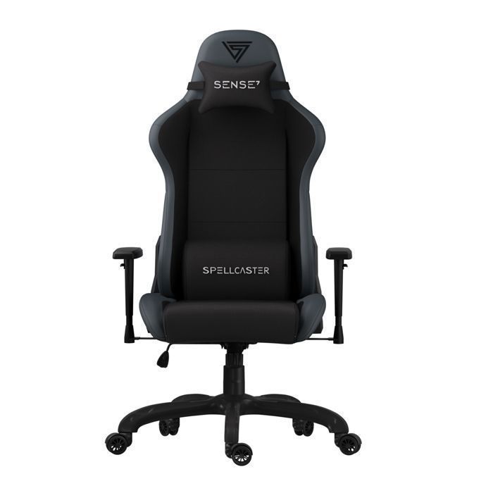 SENSE7 Chaise Gaming Spellcaster FUKU Cuir Éco & Alcantara Confort Ergonomique Inclinaison 160° Accoudoirs 1D - vue 3