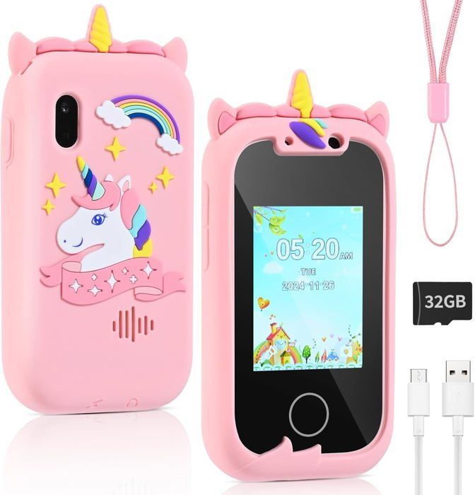 PTHTECHUS Montre intelligente / Telephone pour enfants - Saveurs de